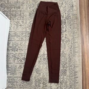 Aerie Chocolate High-Rise Leggings